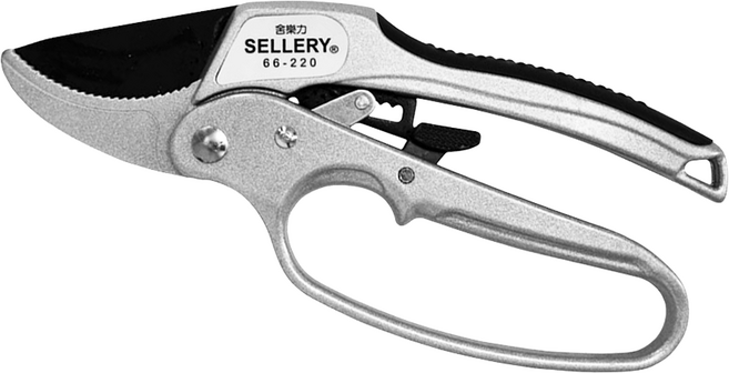 SELLERY 舍樂力 台灣製造 省力枝剪 三段式剪切設計 8吋, 1個