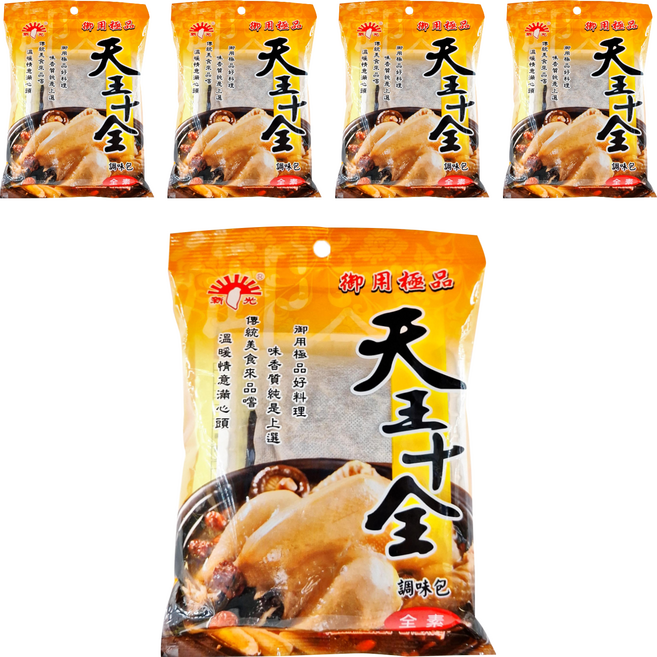 新光洋菜 天王十全調味包, 60g, 5包