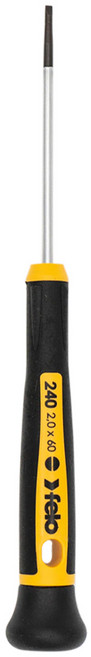 felo 精密型一字起子 2.0*0.4*60mm #240, 1支