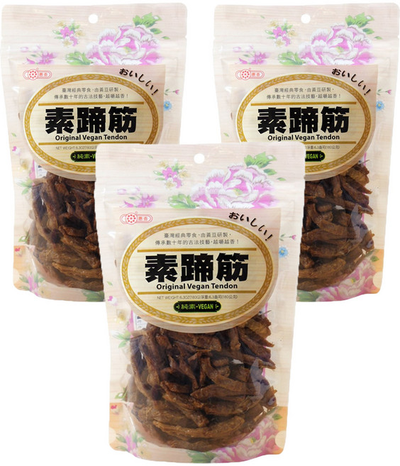 惠香 原味素蹄筋, 160g, 3包