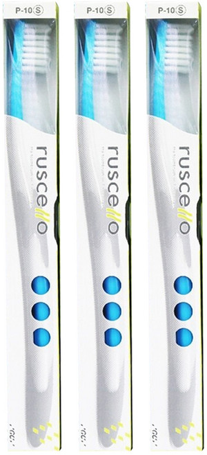 GC Ruscello 牙刷 P-10S Soft, 1入, 3支