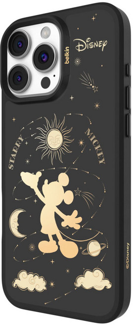 belkin 貝爾金 iPhone 16 Pro Max 磁吸抗菌保護殼 迪士尼系列 璀璨米奇黑 MSA024qcLD-DY
