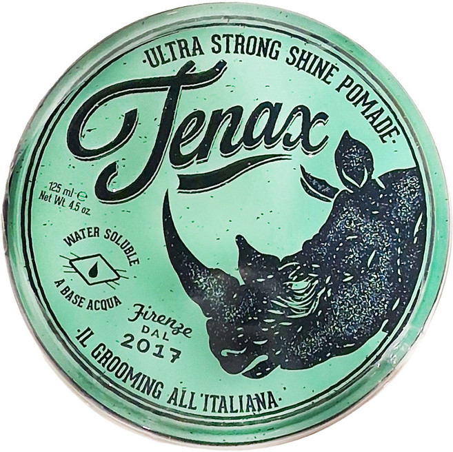 Tenax 綠犀牛 髮油, 125ml, 1個
