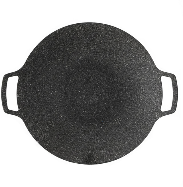 COTD 圓形烤盤 铝合金通用款 黑色 1300g, 1個