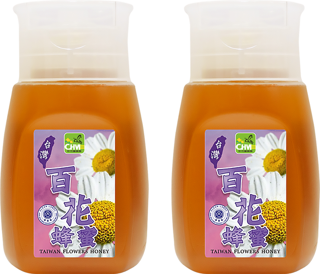 彩花蜜 台灣百花蜂蜜, 350g, 2瓶