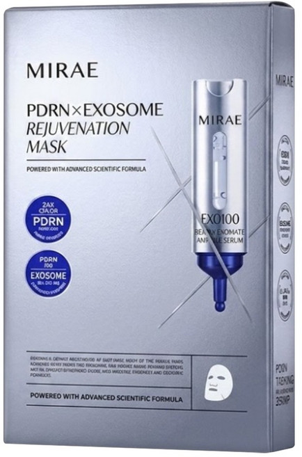 MIRAE 未來美 專業院線 PDRN外泌體新生面膜, 1組, 3入