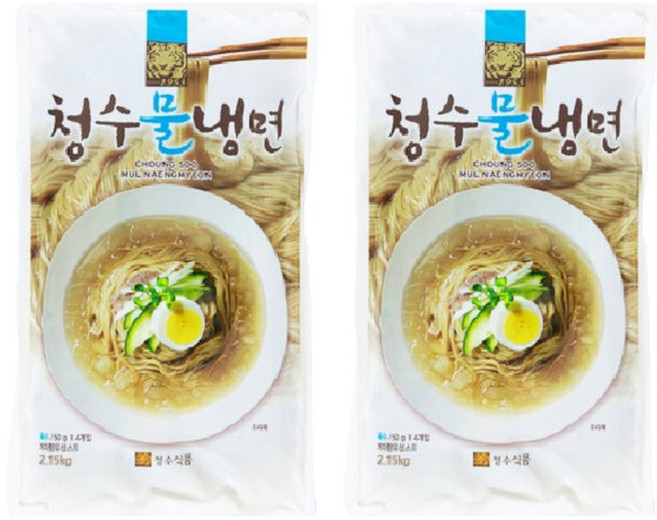 CHOUNGSOO FOOD 水冷麵, 2.16kg, 2個