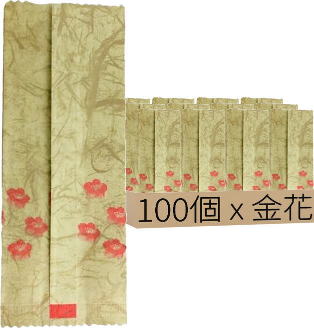 金花 水果酥棉袋 100個 1組
