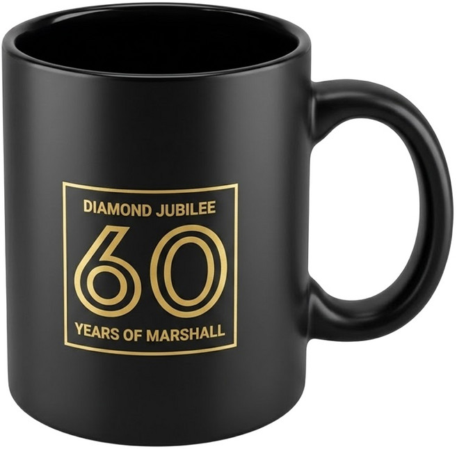 Marshall 60Th Anniversary Coffee Mug 馬克杯, 1個