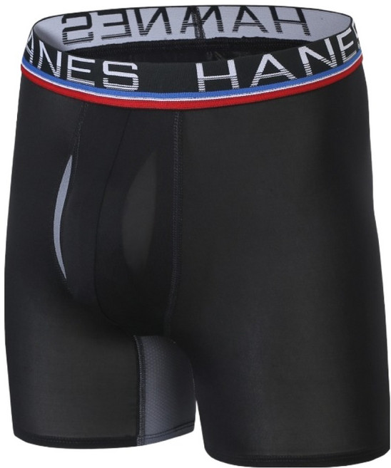 HANES 男士Total Support全方位支撐囊袋四角內褲 X-Temp