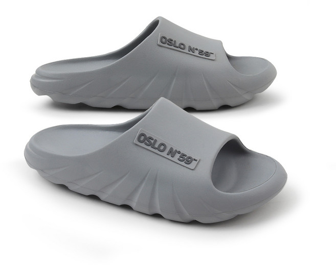 AlphaShoe Oslo N59造型拖鞋, 270, 灰色