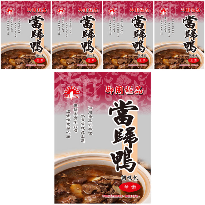 新光洋菜 當歸鴨, 60g, 5個