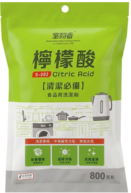 室翲香 檸檬酸, 800g, 1包