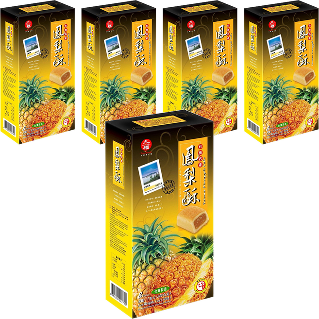 九福 鳳梨酥, 200g, 5盒