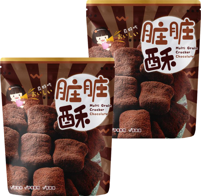 一口田 髒髒酥, 100g, 2包