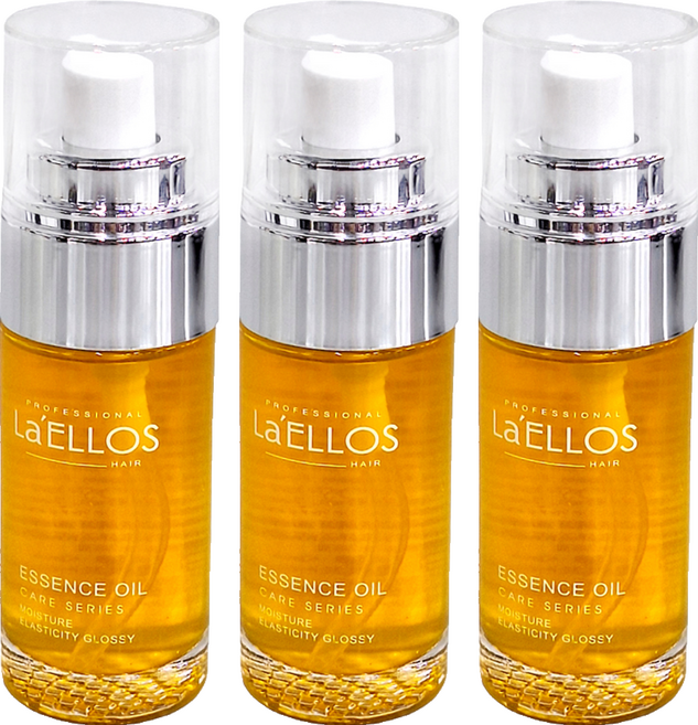 La'ELLOS 愛諾斯 黃金元素免沖洗護髮 黑, 40ml, 3個