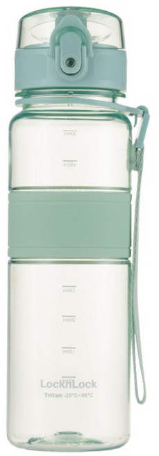LocknLock 樂扣樂扣 Tritan優質彈蓋提帶水壺, 淡莫綠, 1個, 500ml