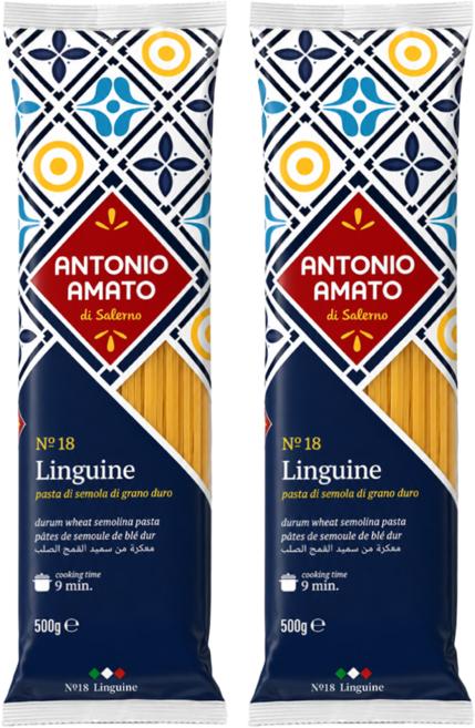 ANTONIO AMATO 阿瑪特 小寬麵, 500g, 2包