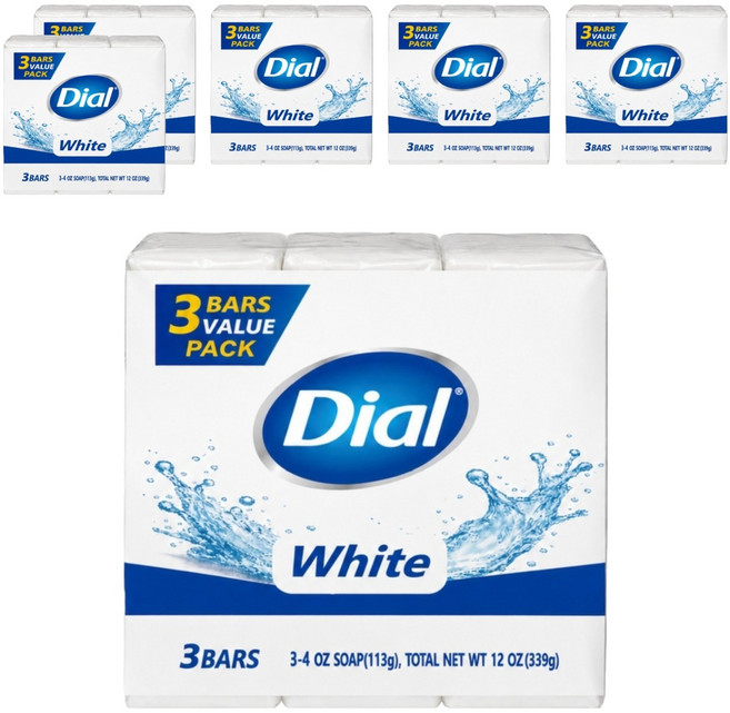 Dial 亮白潔面皂 113g x 3入, 339g, 6入