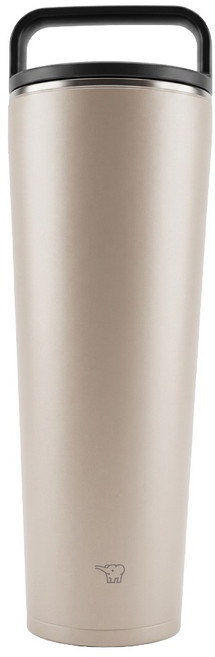 ZOJIRUSHI 象印 大容量吊環隨行杯, 沙色, 1個, 890ml