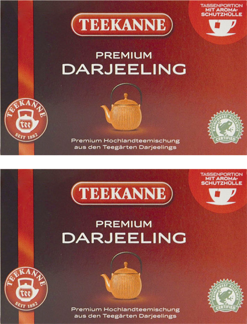 TEEKANNE 恬康樂 英式大吉嶺紅茶, 1.75g, 20包, 2盒