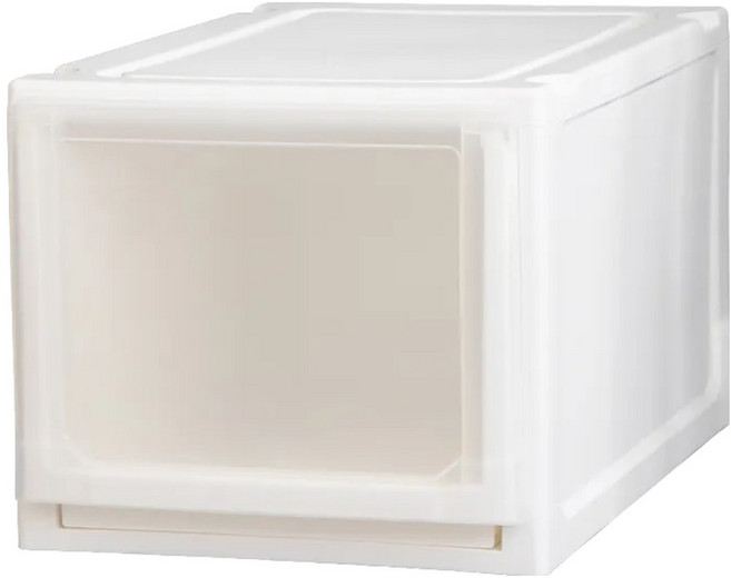 SHUTER 樹德 lIvinbox系統收納箱, 雪白色, 1個