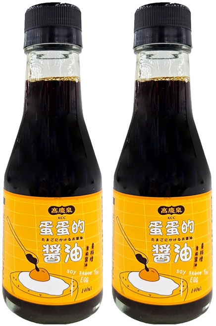 高慶泉 蛋蛋的醬油, 140ml, 2瓶