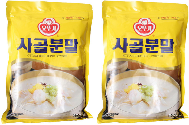 OTOKI 不倒翁 牛骨湯粉調理包, 500g, 2包