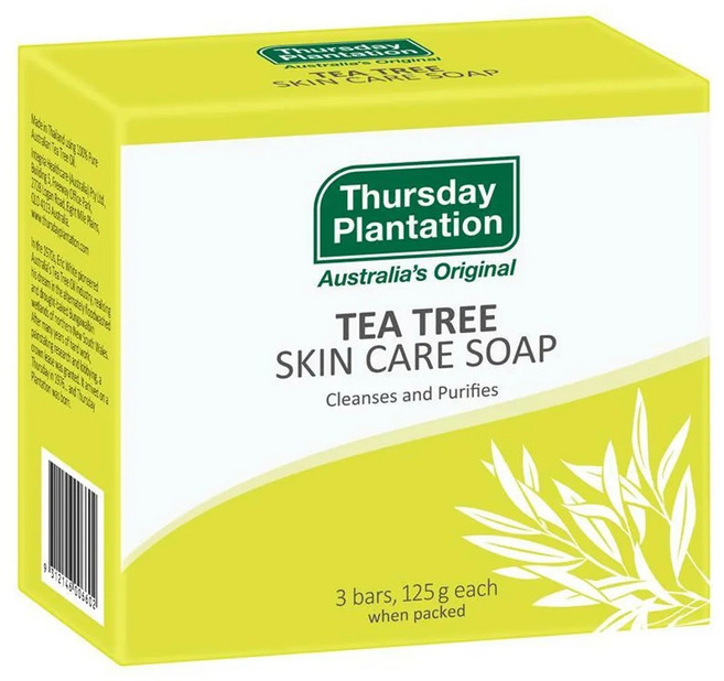 Thursday Plantation 星期四農莊 茶樹純淨皂, 375g, 1盒