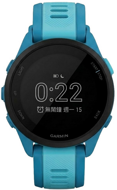 GARMIN FORERUNNER 165 MUSIC GPS智慧心率跑錶, 弛放綠, 1.2吋, GPS + 藍牙