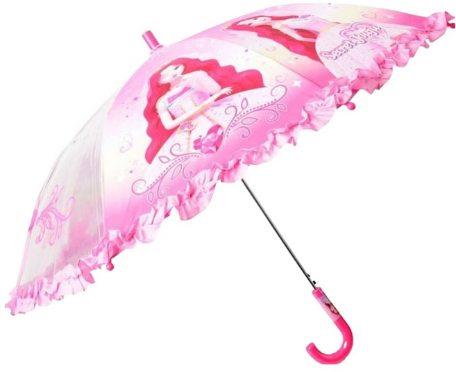 秘密珠珠 兒童用極光雨傘
