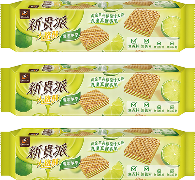 77 新貴派 大格酥 陽光檸檬, 97.2g, 3包