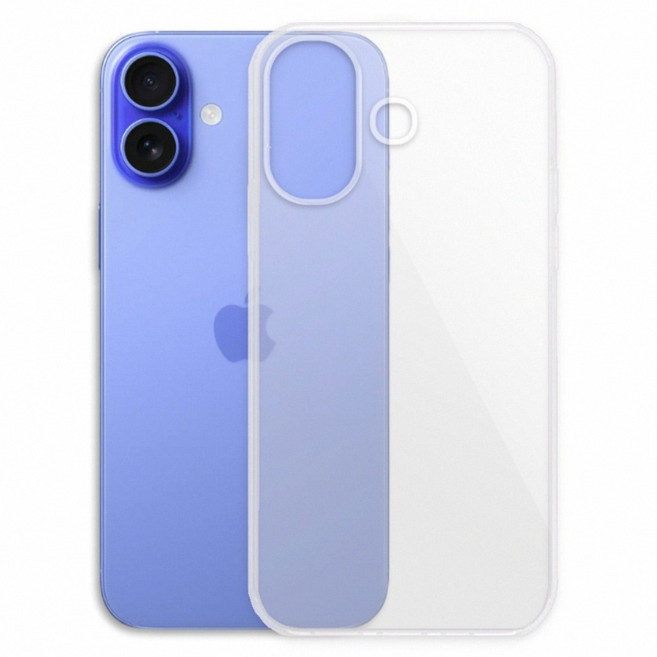 Timo 手機 矽膠 保護殼 iPhone 16 Plus 四角防摔 透明