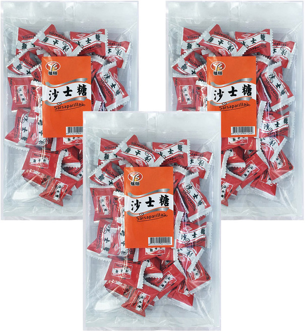 楢栩 沙士糖, 120g, 3袋
