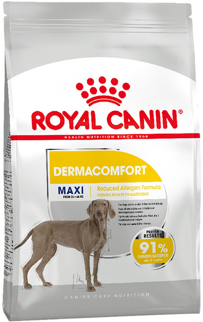 ROYAL CANIN 法國皇家 皮膚保健 大型成犬乾飼料 DMMX, 水解蛋白低敏配方, 3kg, 1袋