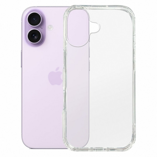 Timo 手機保護殼 iPhone 17 四角防摔 透明色 矽膠