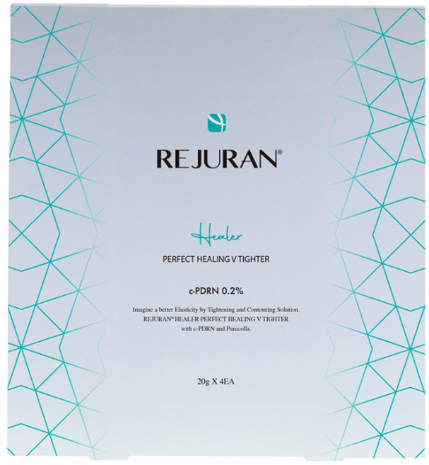 REJURAN Healer 完美療癒V臉緊緻面膜, 4入, 1個
