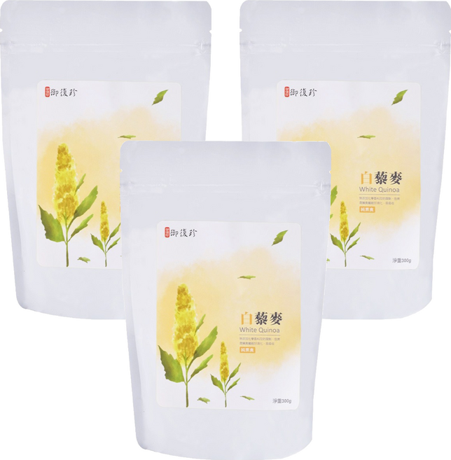 御復珍 白藜麥 無任何添加, 300g, 3包