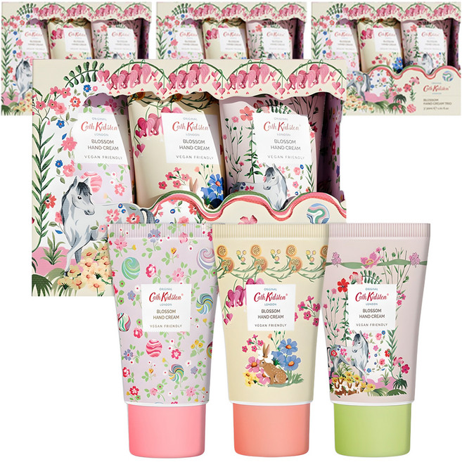 Cath Kidston Blossom 護手霜 30ml 三件組, 4套