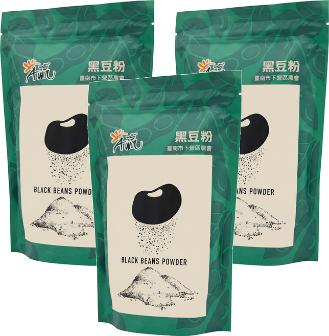 A贏 黑豆粉, 600g, 1入, 3包