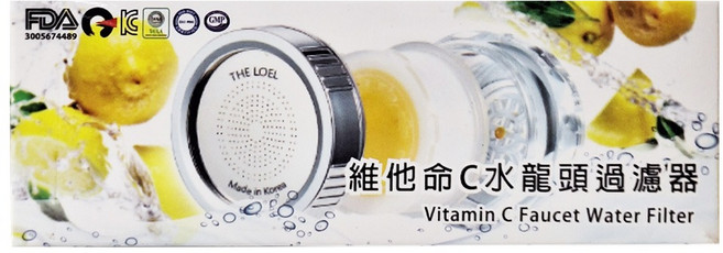 THE LOEL 維他命C水龍頭過濾器, TLV-300, 1盒