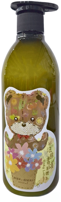 BEAR&BEARS 熊大庄 法國香頌身體乳 500ml, 1瓶