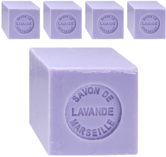 Theophile Berthon 台灣公司貨 薰衣草馬賽皂, 100g, 5個