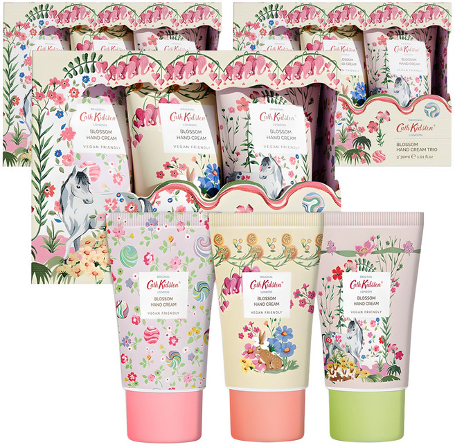 Cath Kidston Blossom 護手霜 30ml 三件組, 3個