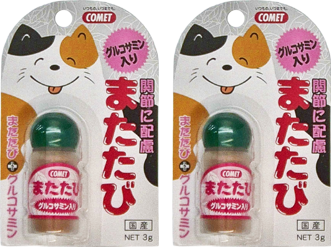 COMET 可美多 木天蓼粉 3g, 關節保健, 2瓶