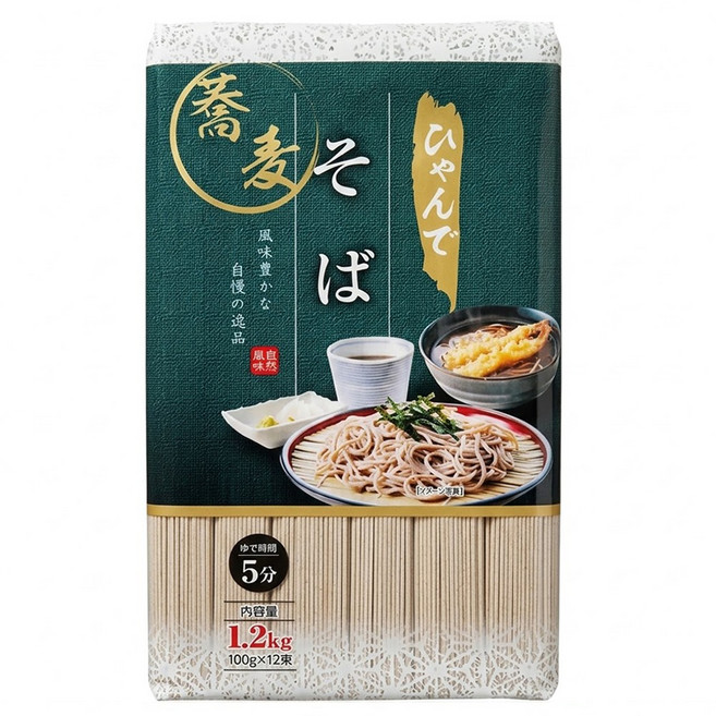 matsudaisoba 松代蕎麥善屋 蕎麥麵, 1.2kg, 1包