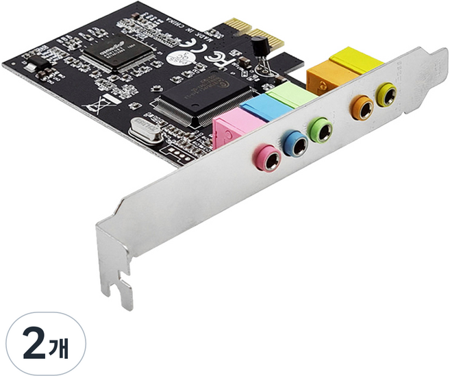 LAN Star PCI-express 音效卡 支援5.1聲道環繞, 單一商品, 2個