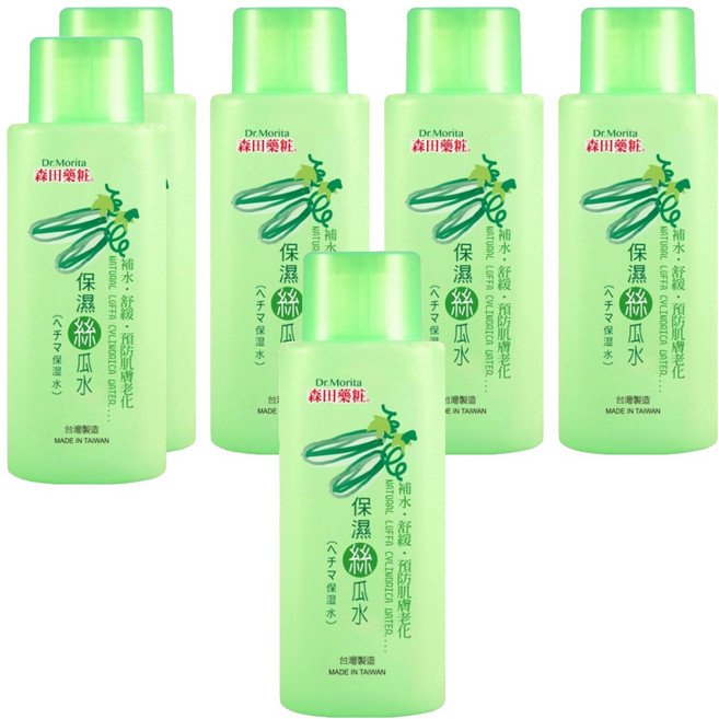 Dr.Morita 森田藥粧 台灣公司貨 清爽保濕天然絲瓜水, 150ml, 6瓶