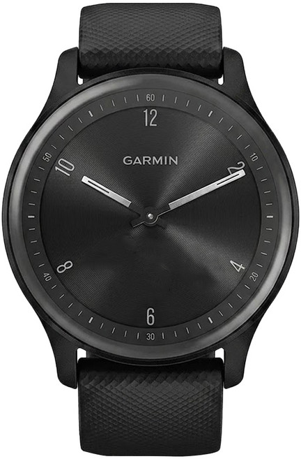 GARMIN VIVOMOVE SPORT 指針智慧腕錶, 爵士黑, 1.5吋, GPS + 藍牙