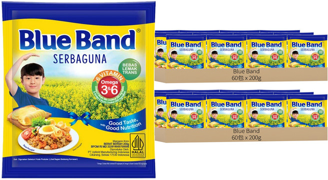 Blue Band 脂肪抹醬 A221, 200g, 120包